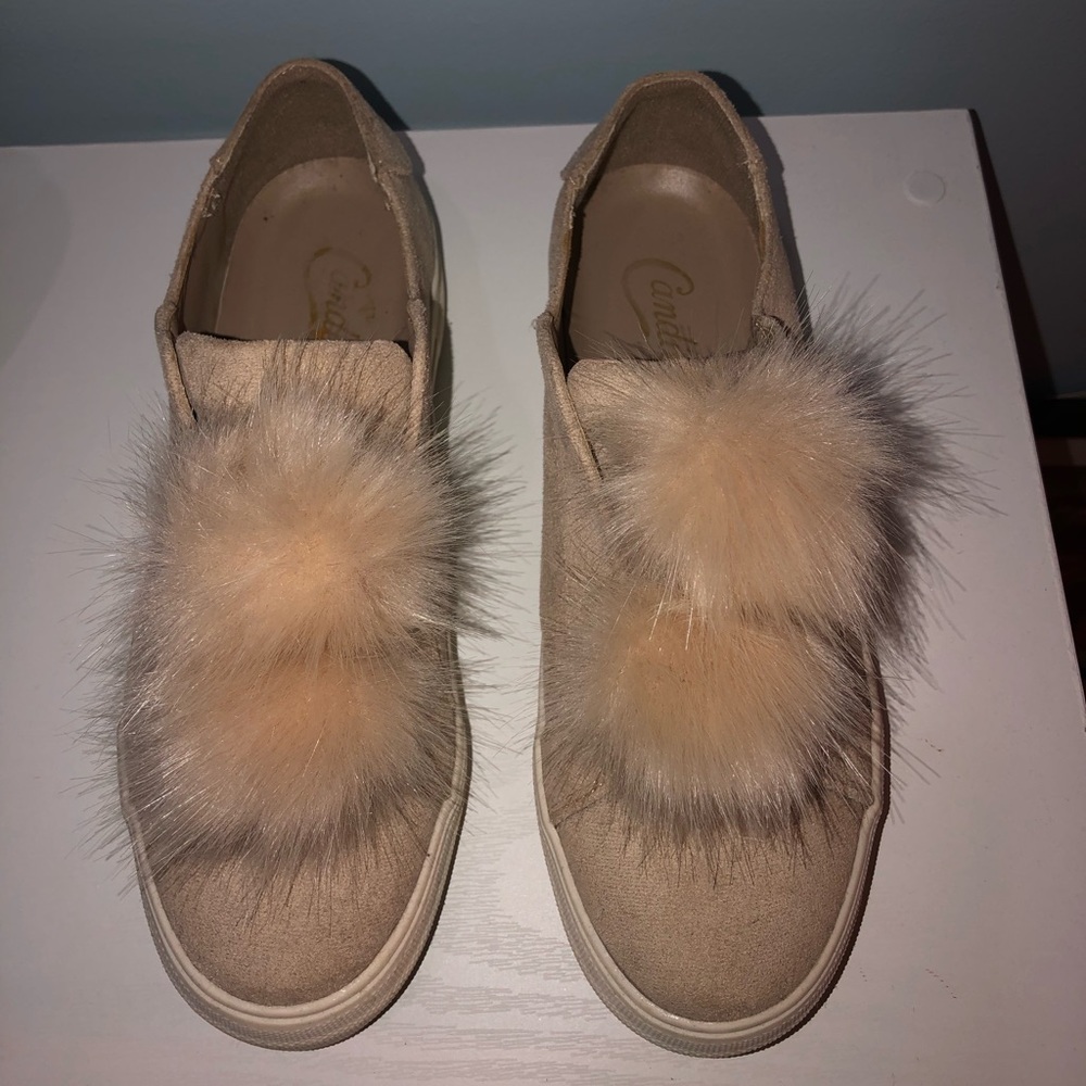 Candie Slip on Pom Pom sneakers